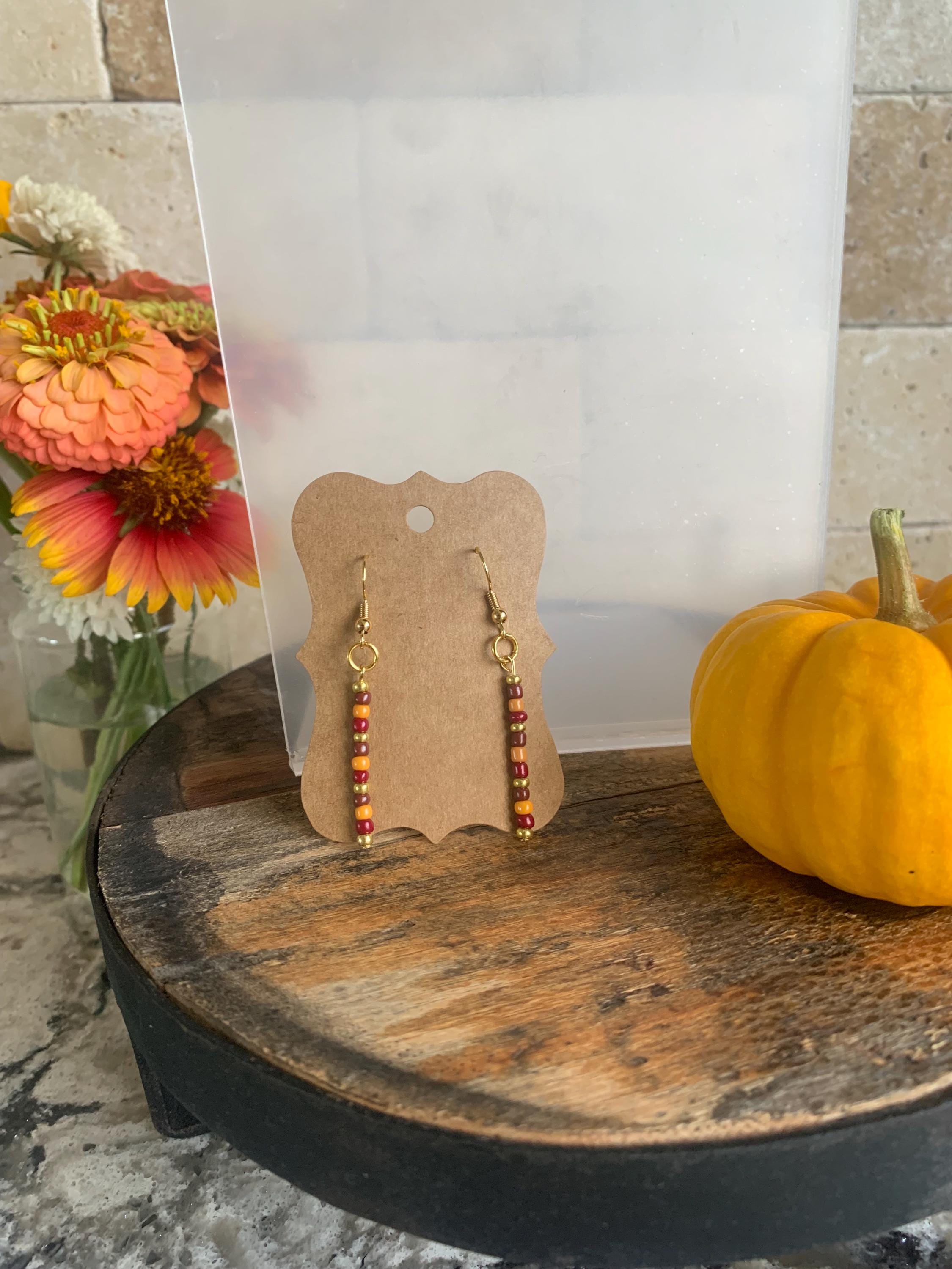 Fall / Autumn Earrings (2 versions)