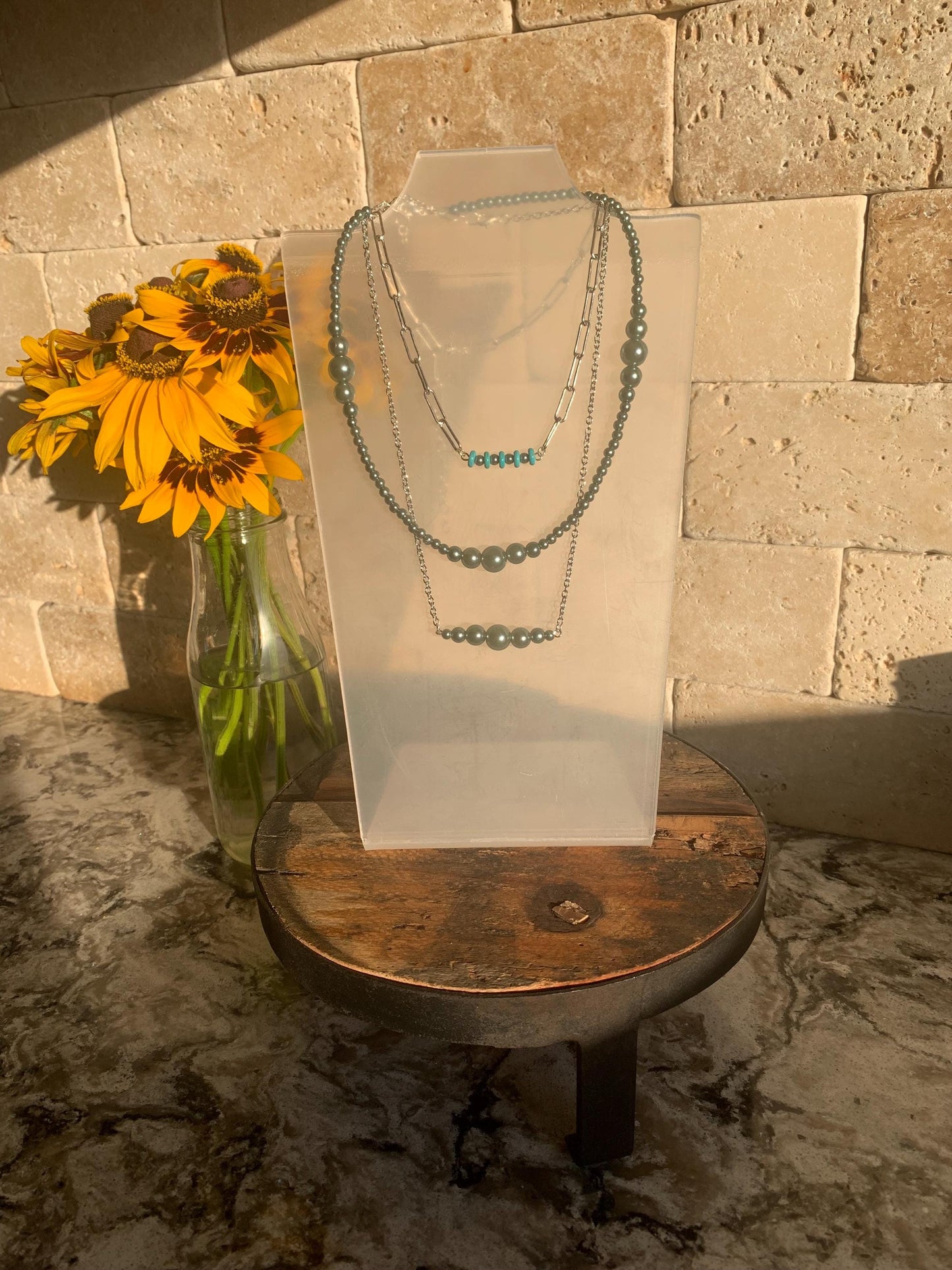 3 Piece Layered Necklace Set