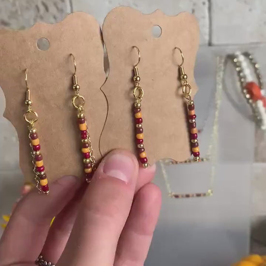 Fall / Autumn Earrings (2 versions)