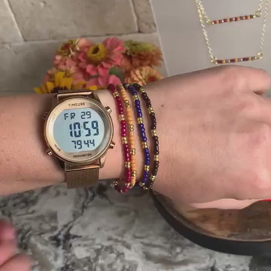 Fall color bracelets (set or individually sold)