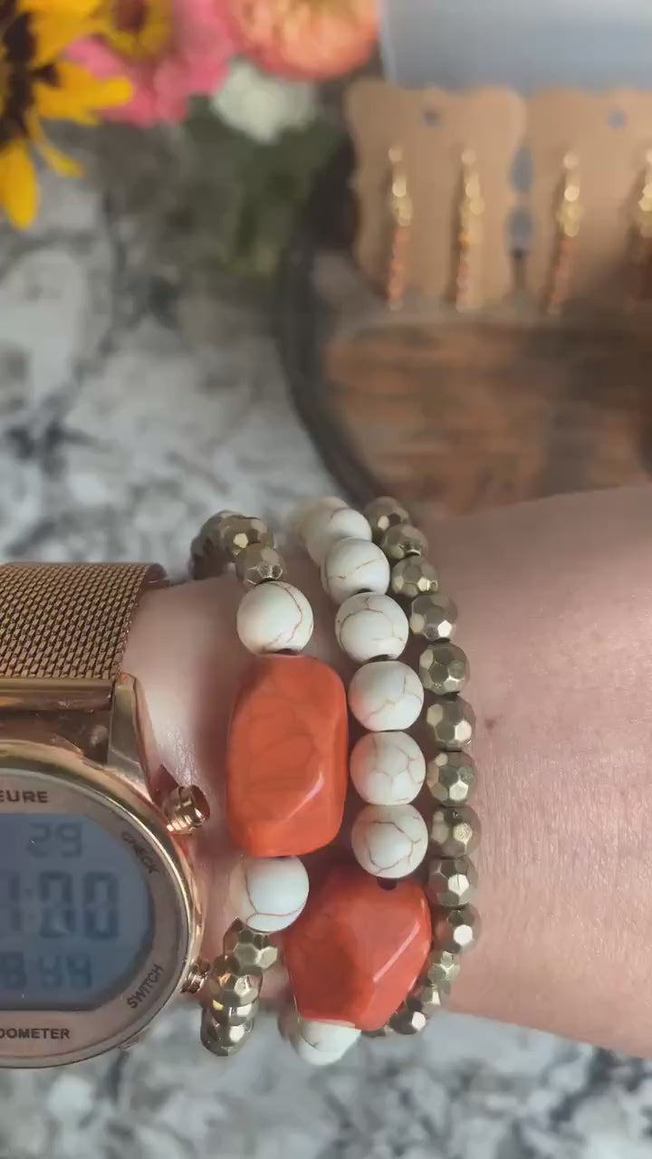 Autumn colored Bracelets